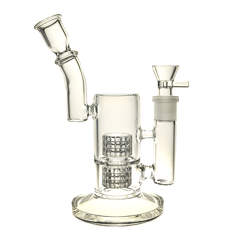 

Glass Hookah Dab Rig/Bubbler for smoking bong 7.5inch Height ---BU078B