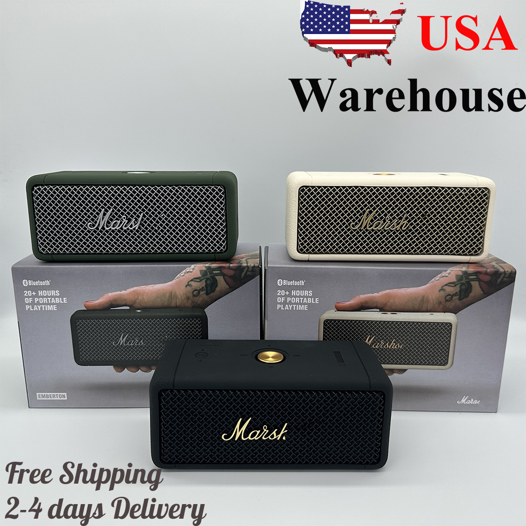 

Mar shall Emberton Portable Bluetooth Speaker