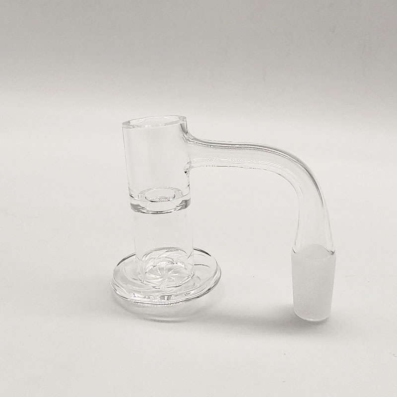 

DPQBN031 Smoking Banger Beveled Edge top Banger with Plate for Dab Rig Glass Bong