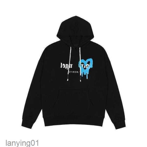 

Fashion Palm Hoodie Autumn and Winter High Street Men Women Loose Spray Graffiti Sweatshirts White Purple Angel 4nbc5, 900 white purple