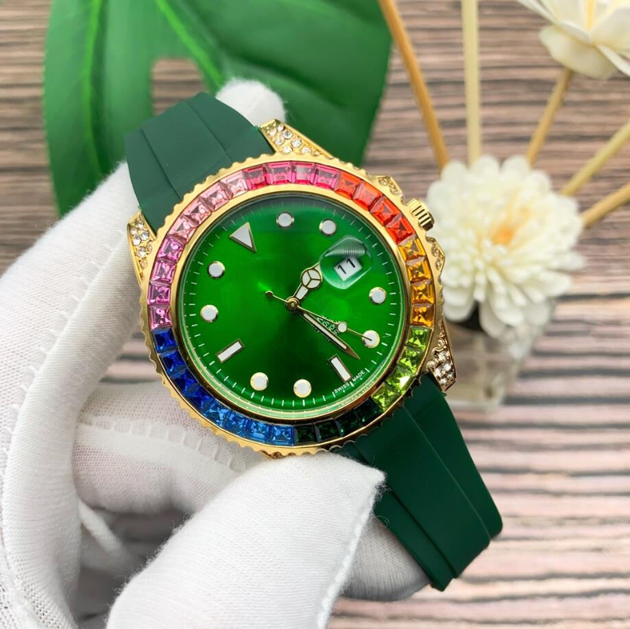 Luxury Wristwatches Mens women Roleity Watches Quartz Movement master wrist-watches classics oysterperpetual date Wristwatche Rubber strap bracel-image-918866019