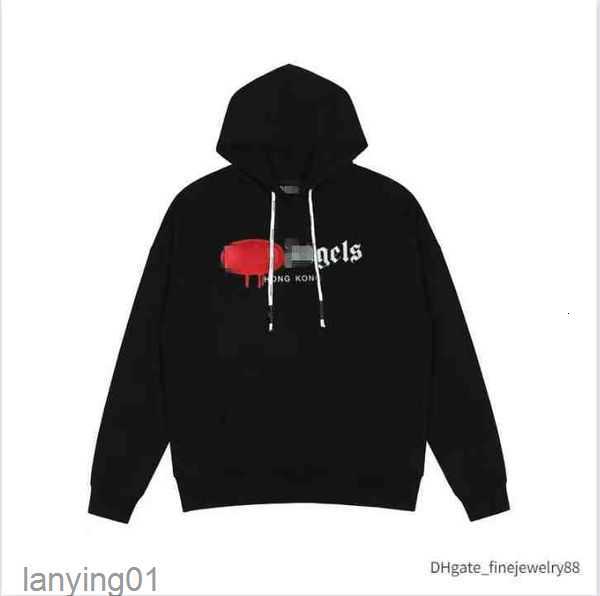 

Men's Hoodies Sweatshirts Mens Designer Sweater Spray Print Hooded Palmes Angel Hoodie Loose Lovers Pa Jumper Women Hoody Oversized 5scns, Pink
