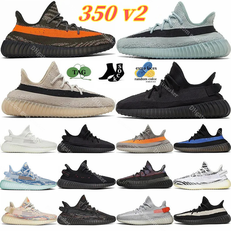 

Designer running shoes v2 runner Zebra Bone Onyx Dazzling Blue Reflective Beluga 2.0 Natural Cinder Carbon Yecheil Slate men women Classic sports sneakers trainer, 10