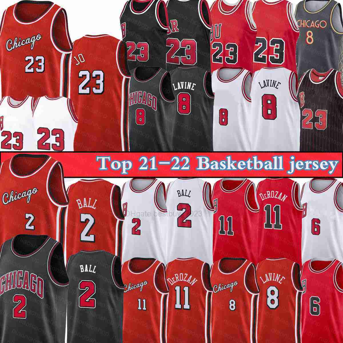 

23 Michael Lonzo 2 Ball Basketball''nBa''Jerseys DeMar 11 DeRozan Retro Zach 8 LaVine Alex 6 Caruso Men Retro T-shirt 75th Anniversary Chicagos Jersey Bull 111, Ivory