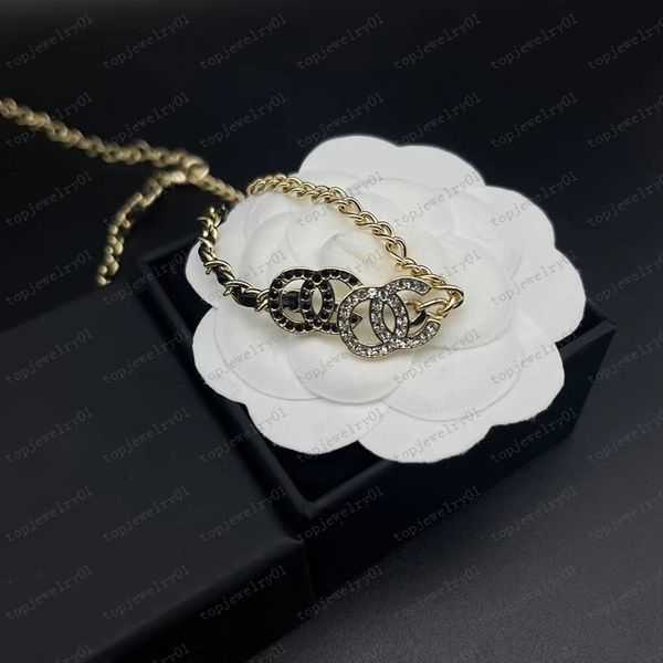 

Pendant Necklaces Never Fading 18k Gold Plated Luxury Brand Designer s Stainless Steel Double Letter Choker Necklace Beads Chain Jewelry Accessories Gifts 11 ZGRU