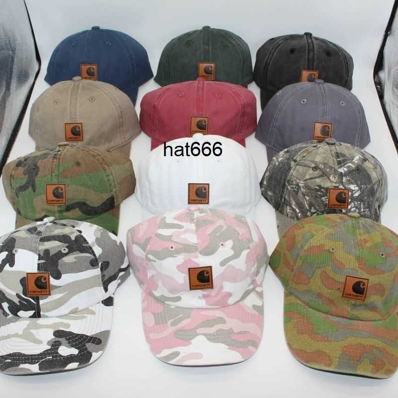 

carharts washed worn forest camouflage baseball cap curved cap couple street dance sun visor, Navy