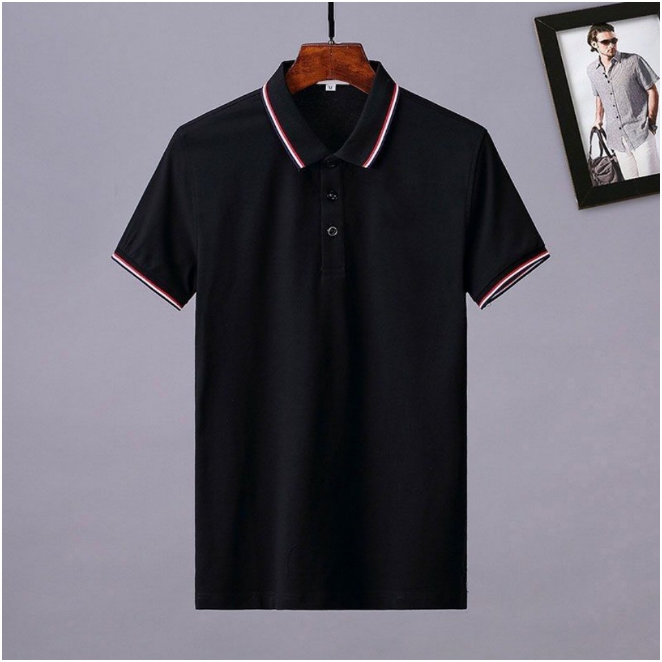 

Designer mens Basic business polos T Shirt fashion france brand Men's T-Shirts embroidered armbands letter Badges polo shirt M