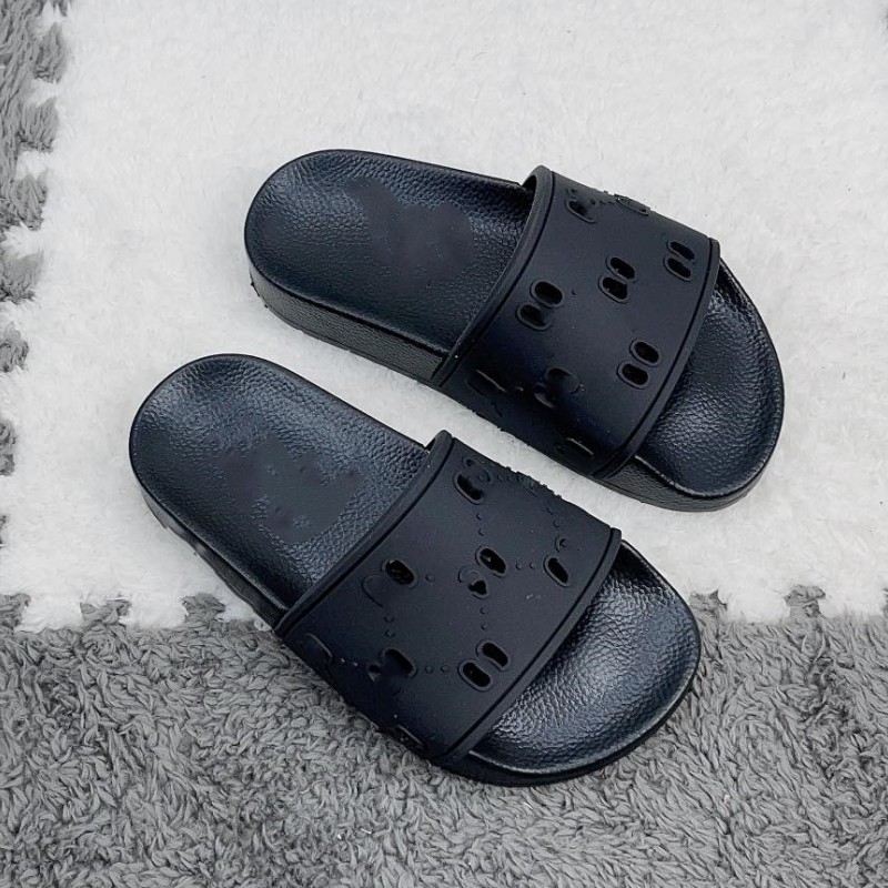 

Designers Slides Double G Rubber Slippers Kids Toddler Fashion Luxurys Platform Sandal Thick Bottom Hollow Out Flats Summer Beach Shoes Pool Slides Loafers Sliders, Fill postage