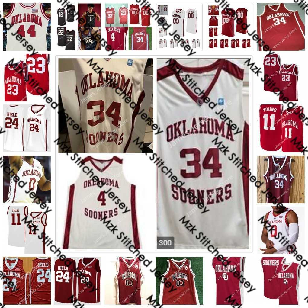 

2022 NCAA Custom Oklahoma OU Stitched Basketball Jersey Ty Lazenby Brady Manek Rashard Odomes Buddy Hield Chris Giles Christian James Khadeem Lattin Austin Reaves