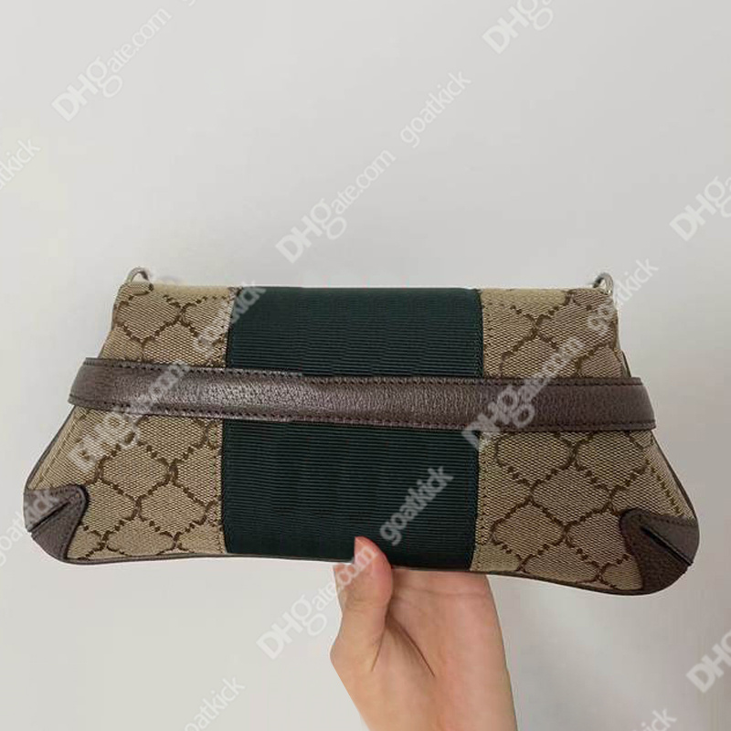 Horsebit Chain Underarm Shoulder Bags Shopping Hobo Genuine Leather Handbags Crossbody Bag Quilting Women Handbag Purse Messenger Lady