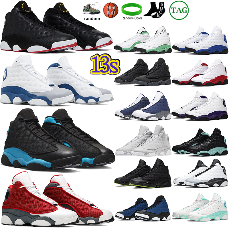 

Designer 13s basketball shoes men women 13 OG fashion sports trainers Black University Blue White Wolf Grey Playoffs Court Purple Hyper Royal mens womens sneakers, No.1 wheat 2023