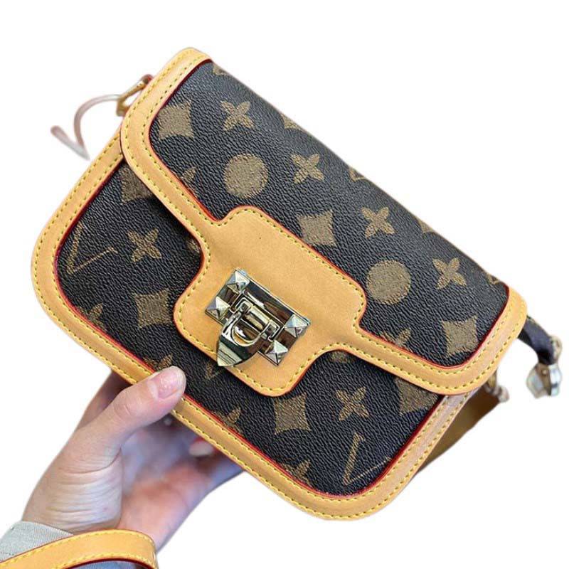 

bag designer bags classic flap for women luxury shoulder bags hobo crossbody fashion lady chains handbags cowhide Clutch card holder evening messenger womens, Brown