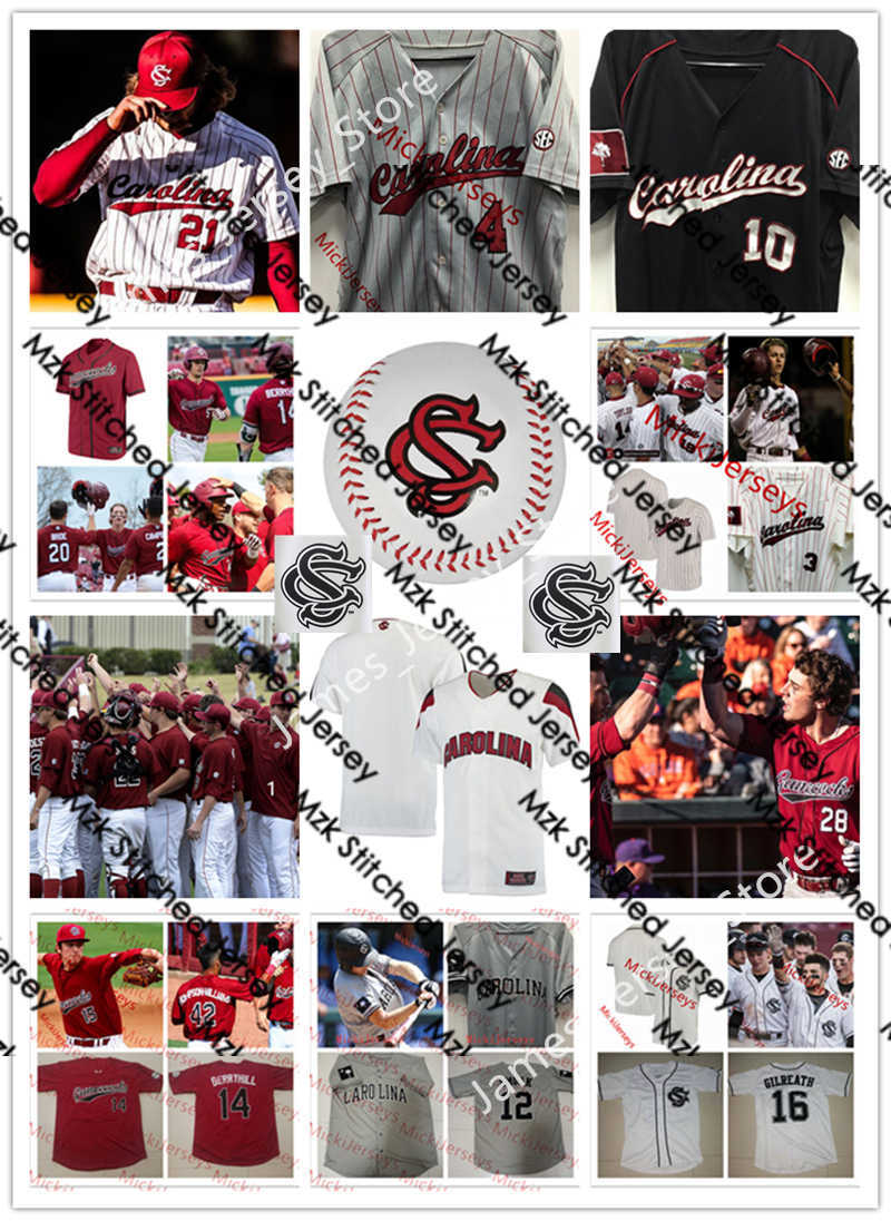 

2022 NCAA Custom USC Stitched Baseball Jersey 5 Talmadge LeCroy Jerseys 21 Connor Cino 19 Cole Messina 9 Evan Stone 26 Thaddeus Ector Jerseys, White pinstripe