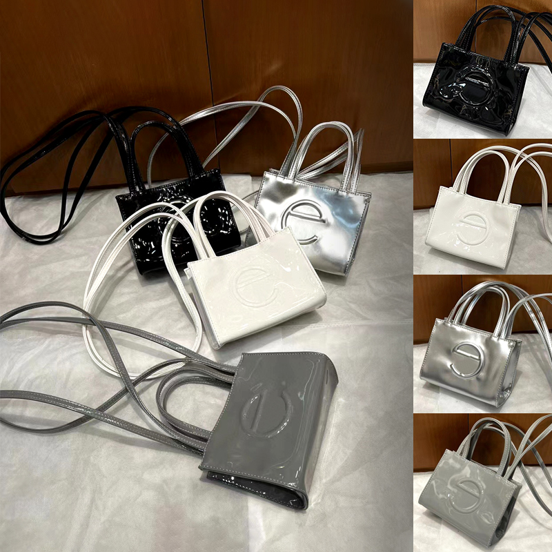 

27 colors THE TOTE BAG pochette beach Shoulder strap Tel fars bag famous Shopping bags picnic Womens Soft leather handbag clutch Mens travel Bag Mini Crossbody purses, Dark green