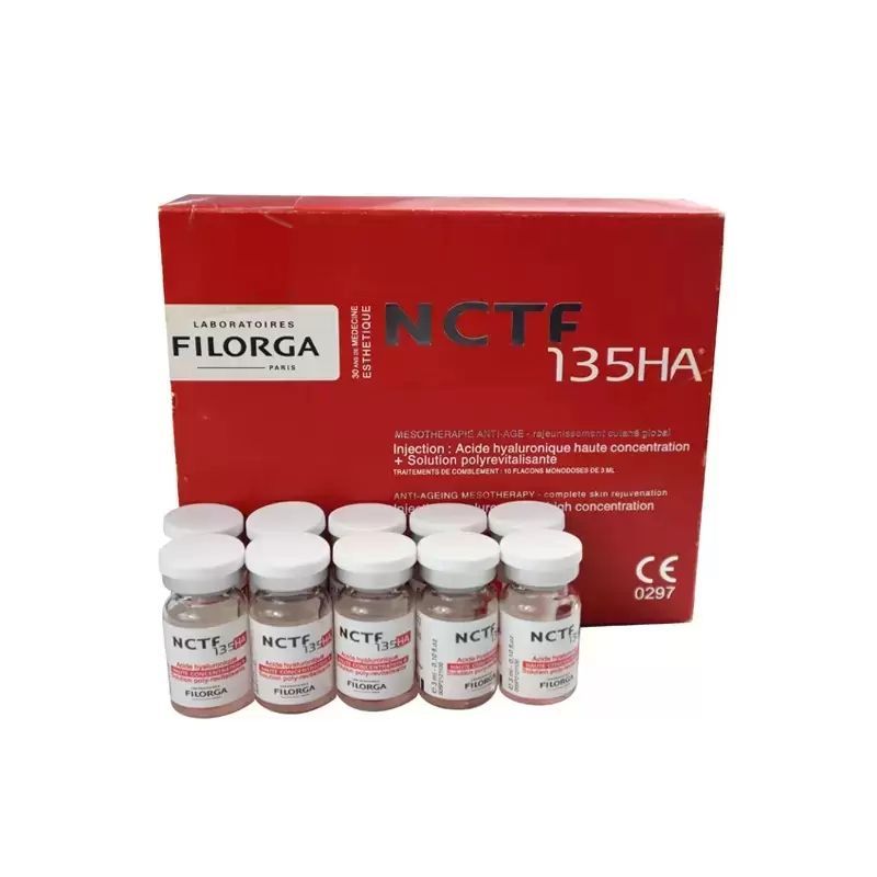 

Beauty Youth Essence Items Fillmeds Filorgas NCTF 135HA mesotherapy 5mg/ml 5x3ml vials Nctf 135 Ha Keep Skin Youthful