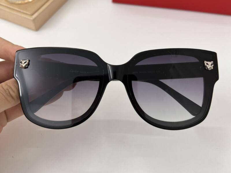 

5A Eyeglasses Catier CT0357 Panthere Eyewear Discount Designer Sunglasses For Men Women 100% UVA/UVB With Glasses Bag Box Fendave CT0358