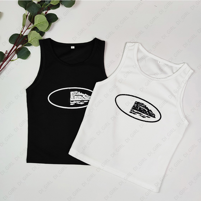 

Women T Shirt Designer Ship Print Sexy Sleeveless Top Fashion Slim O-Neck Vests Tank Tops Size -XL, Black