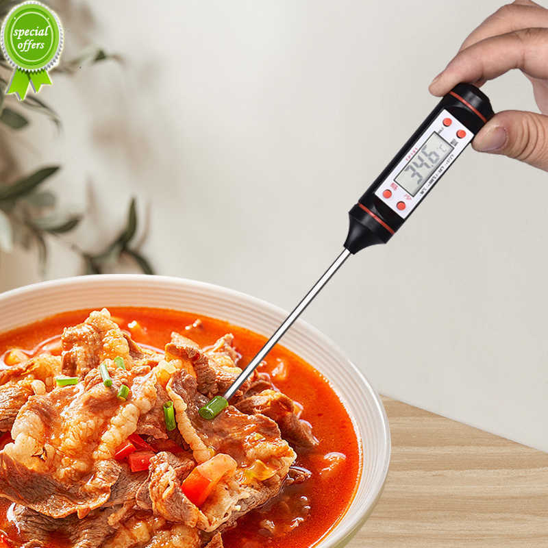 

New Digital Thermometer Barbecue Food Cooking Kitchen Probe Electronic Liquid Barbecue G421