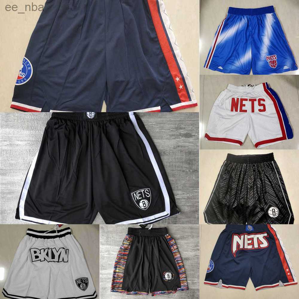 

Basketball Shorts Brooklyn''Nets''men Throwback pocket Black, Color