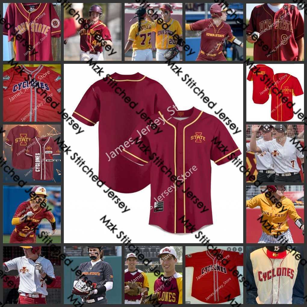 

Custom Stitched College Iowa State Cyclones Baseball Jersey 0 Thomas Anderson 11 Alan Davids 10 Jonathan Ferry 8 Jiahong Mi 25 Jackson Slaney 15 Bryce Ehlers Jerseys, 16