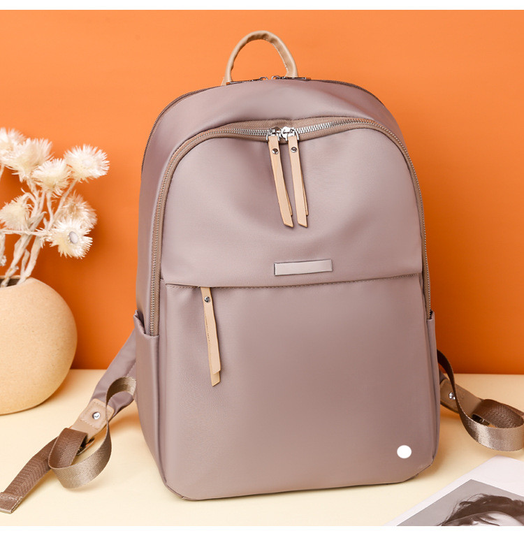 

lu Backpacks For Students Shoolbag Campus Outdoor Bags Nylon Teenage High Capacity With Backpack Leisure, Khaki