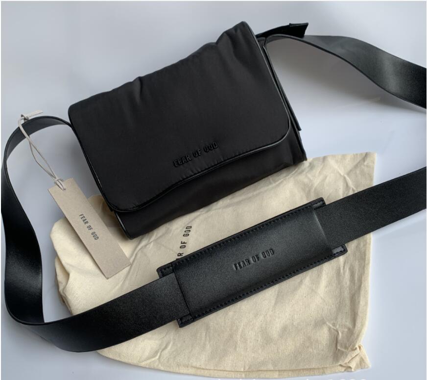 

Shoulder Bag FOG Side Waist Sport bags Men Black canvas belt high Shoulder camera bag waist bags multi purpose satchel Bag Messenger women
