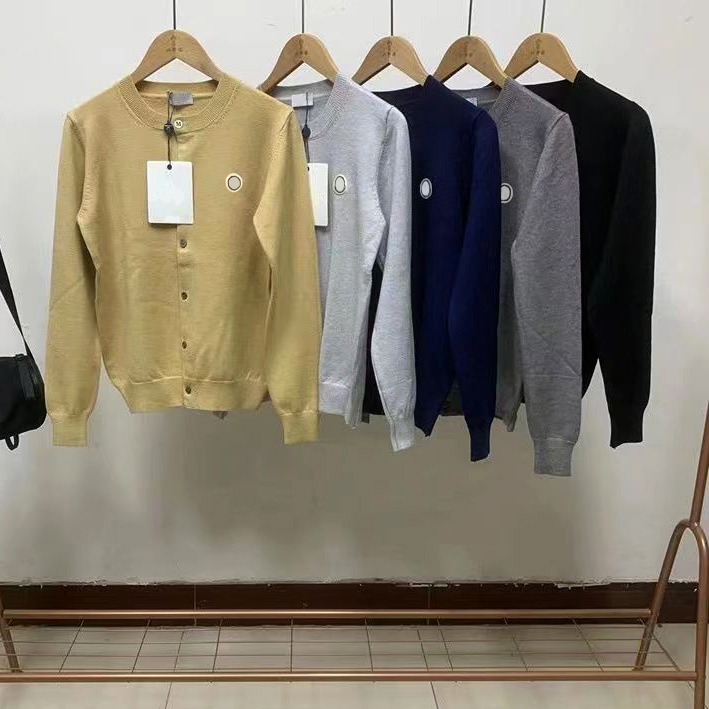 Men's Sweaters Designer Womens Autumn Winter Cardigan Loose Wool Fashion Coat Letter Print Long Sleeve Mens Casual Womens Tops Size S-XXXL-image-918896938