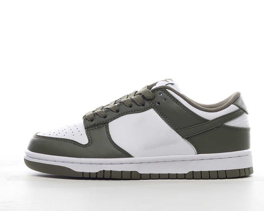 

2023 Basketball Shoes Duks Low Medium Olive Casual Shoes White/Medium Leisure Running Shoe Outdoor Sports Sneakers Come With Box