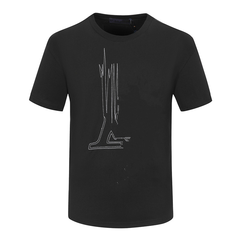 

Men's T-Shirts Designer Printed Fashion woman Tees Quality Cotton Casual Tees Wide version of short -sleeved T -shirt 2023, 01