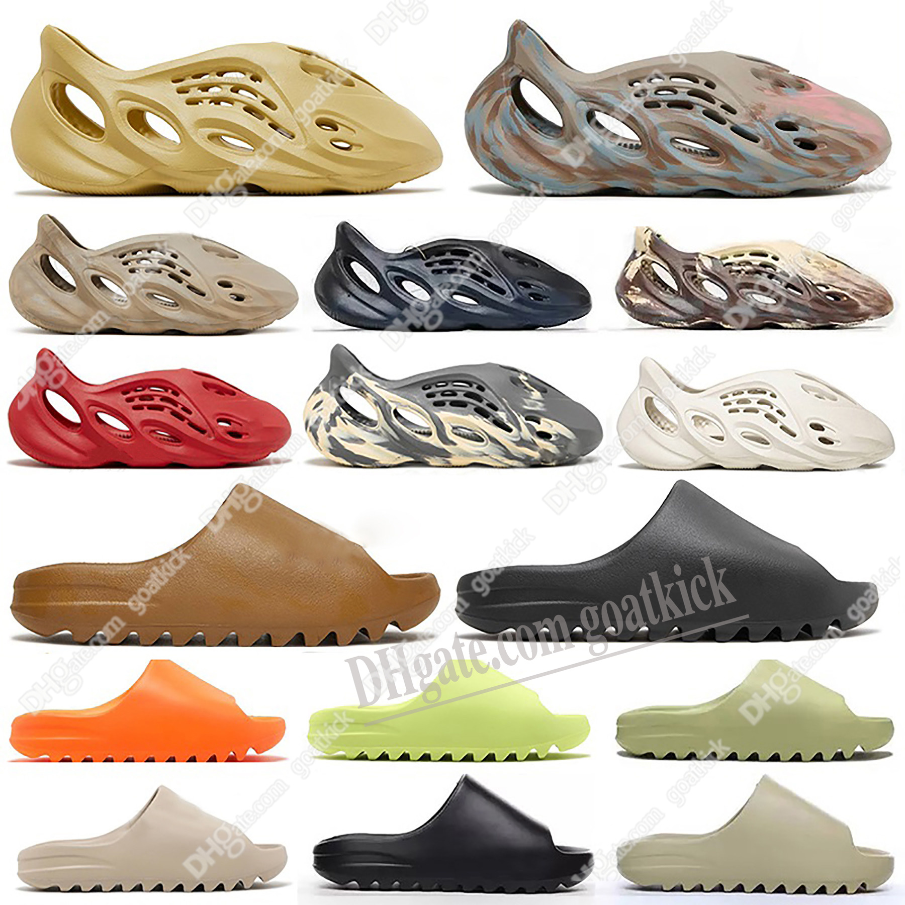 

Designer Slippers Men Woman slider Vermillion Mineral Blue Onyx Pure Sandals Slide Slipper Foam Ochre RUNR Bone Resin Clog Desert Ararat runr slides shoe 36-48, 28