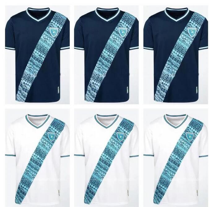 

2023 2024 Guatemala National Team Mens Soccer Jerseys 23 24 LOM CEBALLOS PELEG OSCAR SANTIS Home White Away Football Shirts Adult Uniforms