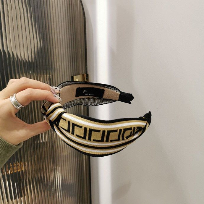 

Designer Luxury F Brand Headbands Bow Hair bands For Women Girl Elastic Headband Sports Fitness Headband Head Wrap no box