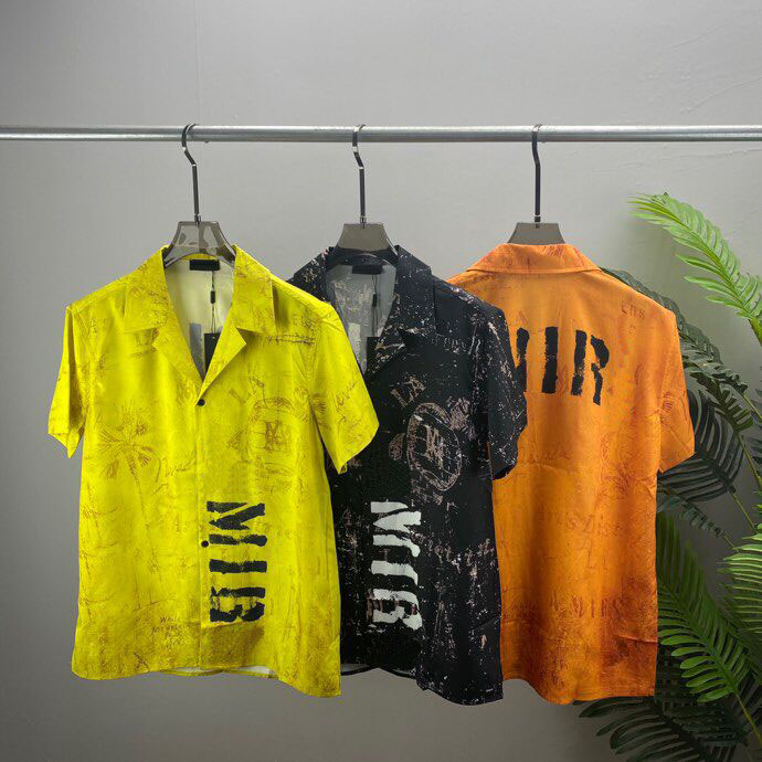 

Mens Plus T-Shirt and Polo 100% Cotton 2023ss Letter Jacquard Crew Neck Short Sleeve Sweatshirt c99245, Yellow