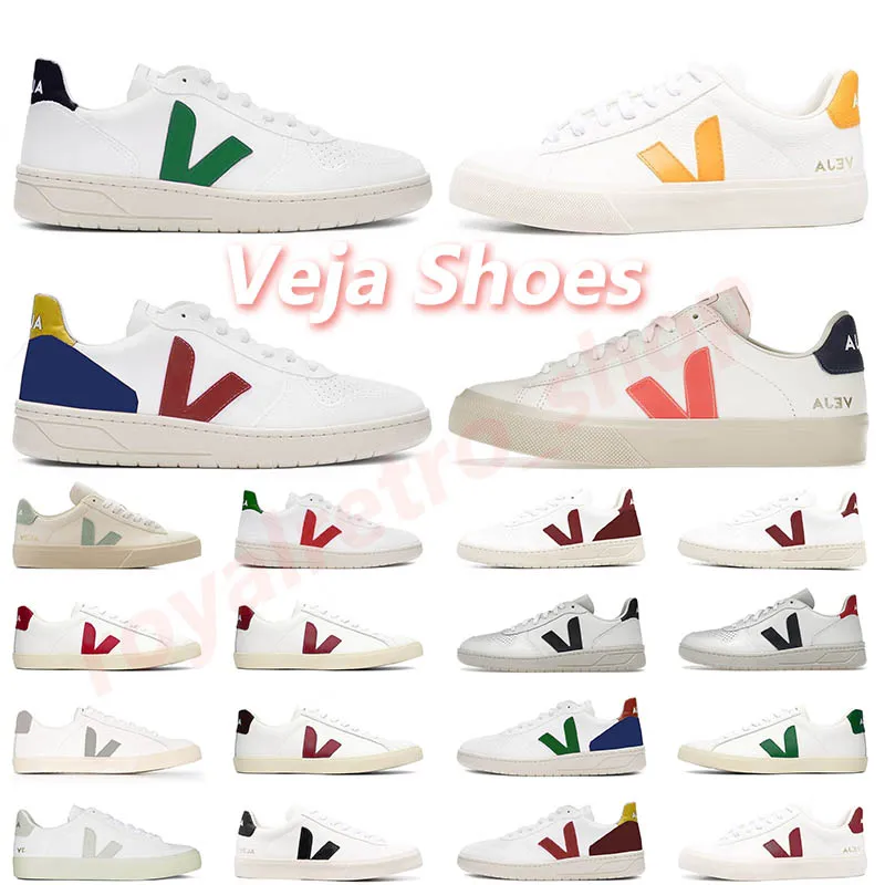 

News Veja Womens Shoes Dress Shoes Leather White Nautico Pekin Rose Veja Campo Low Chromefree Flat Mens Luxury Unisex Fashion Couples Ve Mue, Color (5)