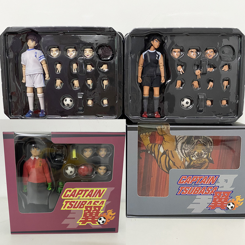 

Action Toy Figures DM Captain Tsubasa Ozora KojiroHyuga Figure Model Fans Dasin 942 SHF PVC Anime 15cm 230406, B no box