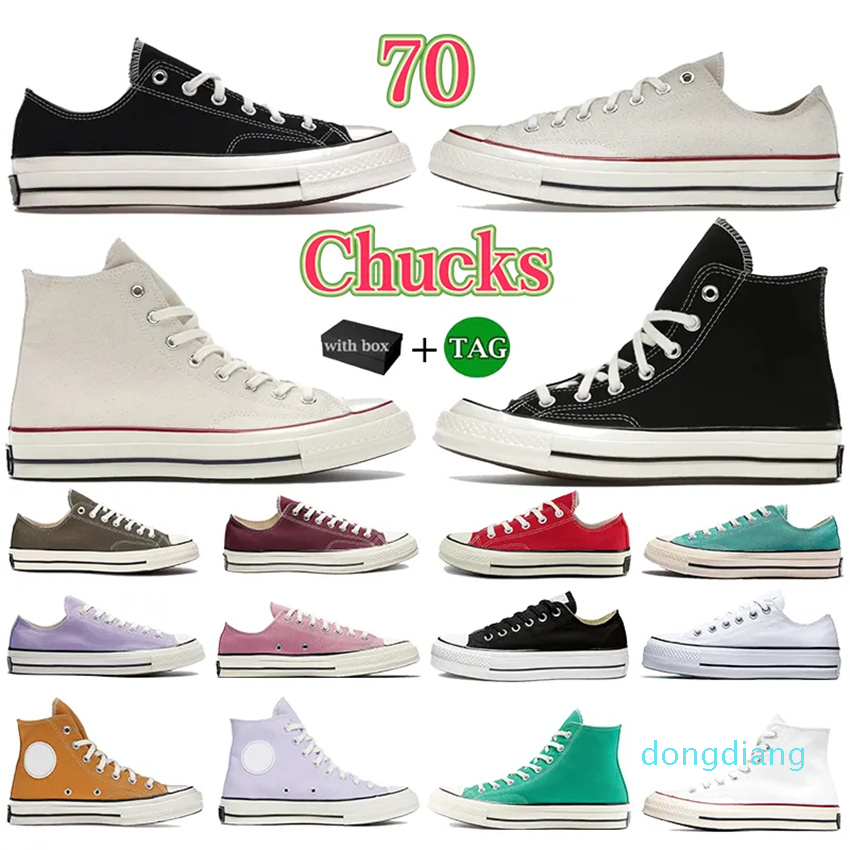 

Chucks 70 70s Casual Shoes Mens Womens Canvas Shoe Fashion Luxury High Sneakers Ox Black White Men Designer Lace Up Classic 1970s New Classics Skateboard Trainers, 23 hi field surplus