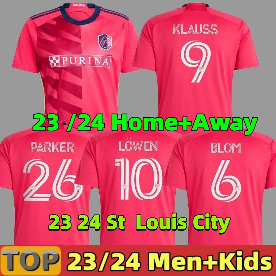 

2023 St. L ouis City SOCCER JERSEYS st Louis''RED' SC NILSSON BALE football shirt BECKHAM HIGUAIN MATUIDI Pellegrini BALE CHIELLINI JOVELJIC CHICHARITO fans version, 23 24 away aldult kit