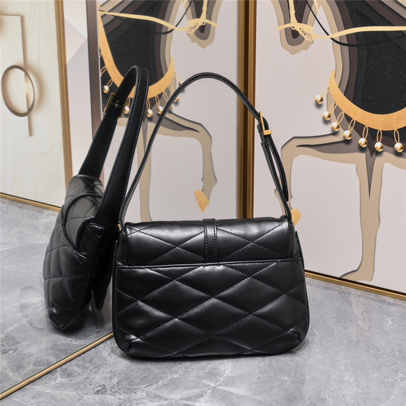 

designer Genuine Leather bag women luxury fashion handbag purse shoulder bags ladies wholesale, Black
