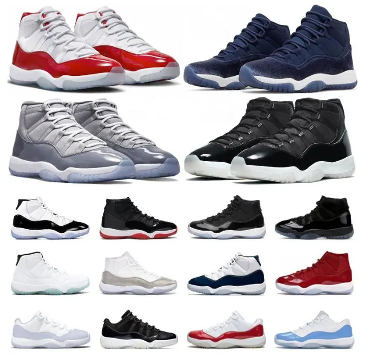 

2023 Jumpman 11 Basketball Shoes retro jordens 11s Cool Grey Sneakers Mens Women Low High Cherry 72-10 Bred Gamma Blue Citrus Prom Night Spo, 24