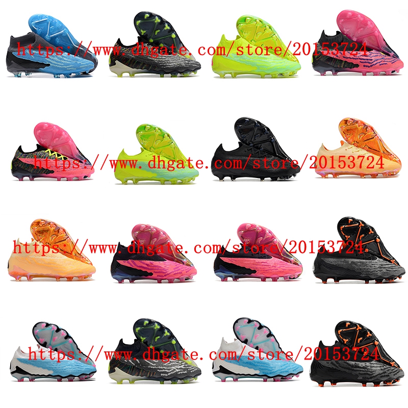 

Men Cleats Soccer Shoes High-Top Football Boots Phantom GX Elite FG Comfort Training Sneakers, As picture 5