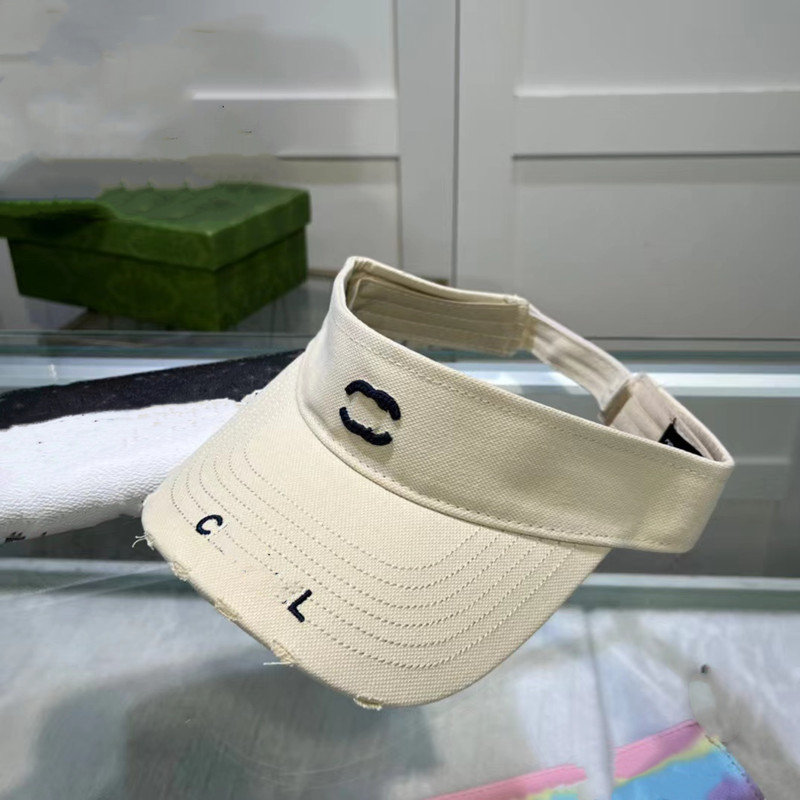 

Designer Brand Men's Headless Sun Cap Women's New Small Fragrant Wind Sun Cap