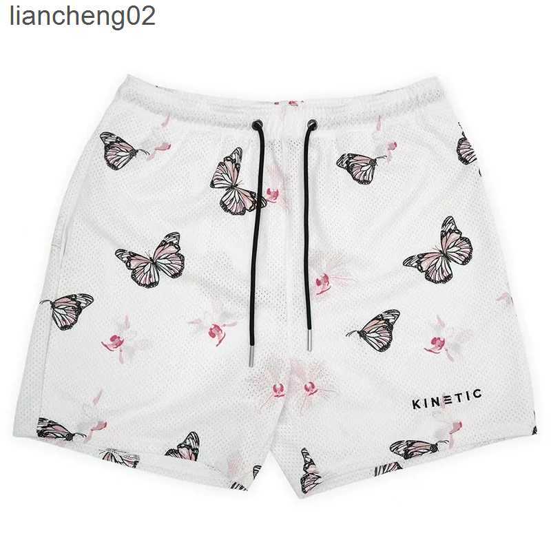 Men's Shorts KINETIC brand Men Basic shorts High quality fashion trend casual shorts basketball training Quick dry mesh breathable Men shorts W