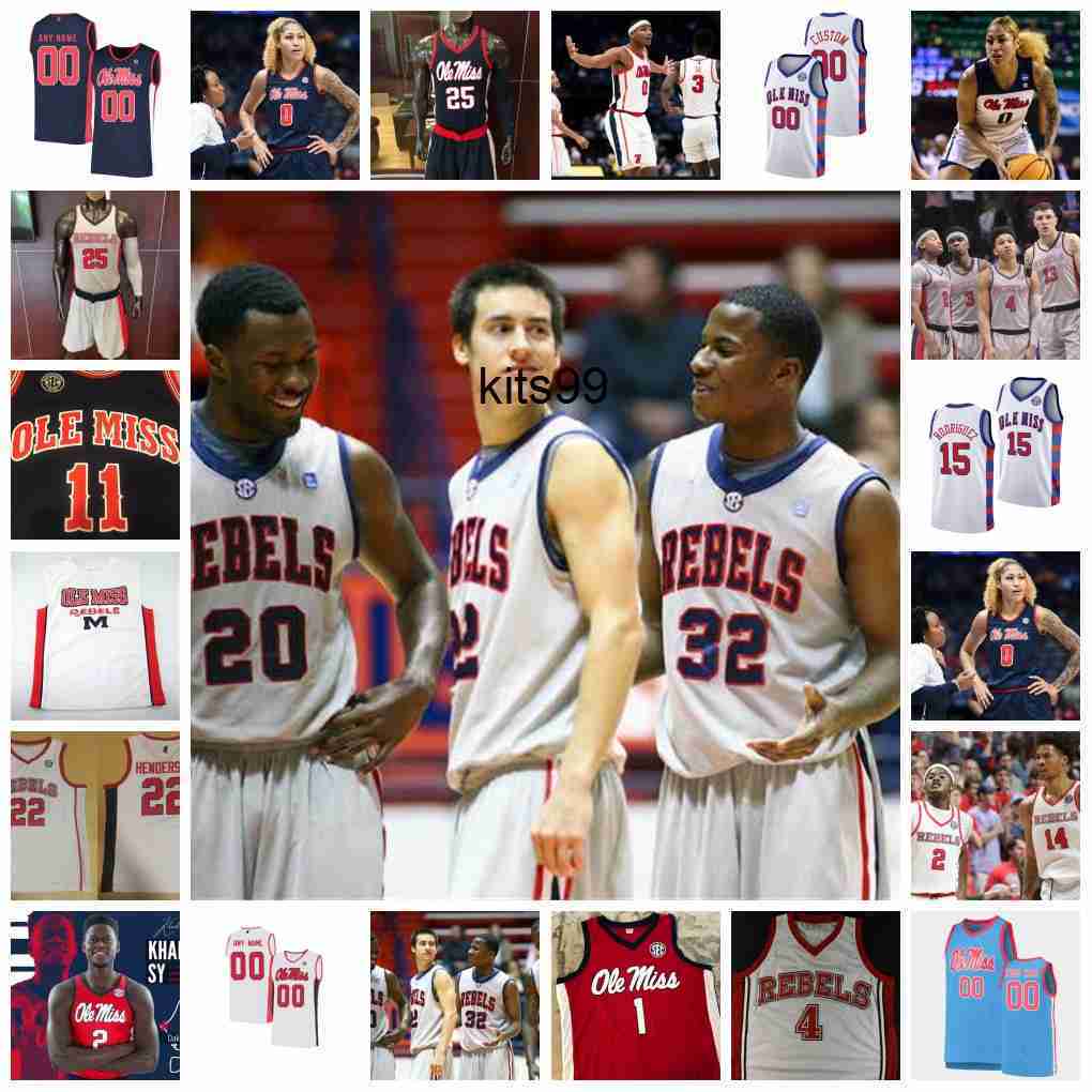 

2022 NCAA Stitched Custom Ole Miss Rebels College Basketball Jersey 12 Bruce Stevens 3 Terence Davis II Markel Crawford 22 Marshall, Welcome leave numbers to select you want