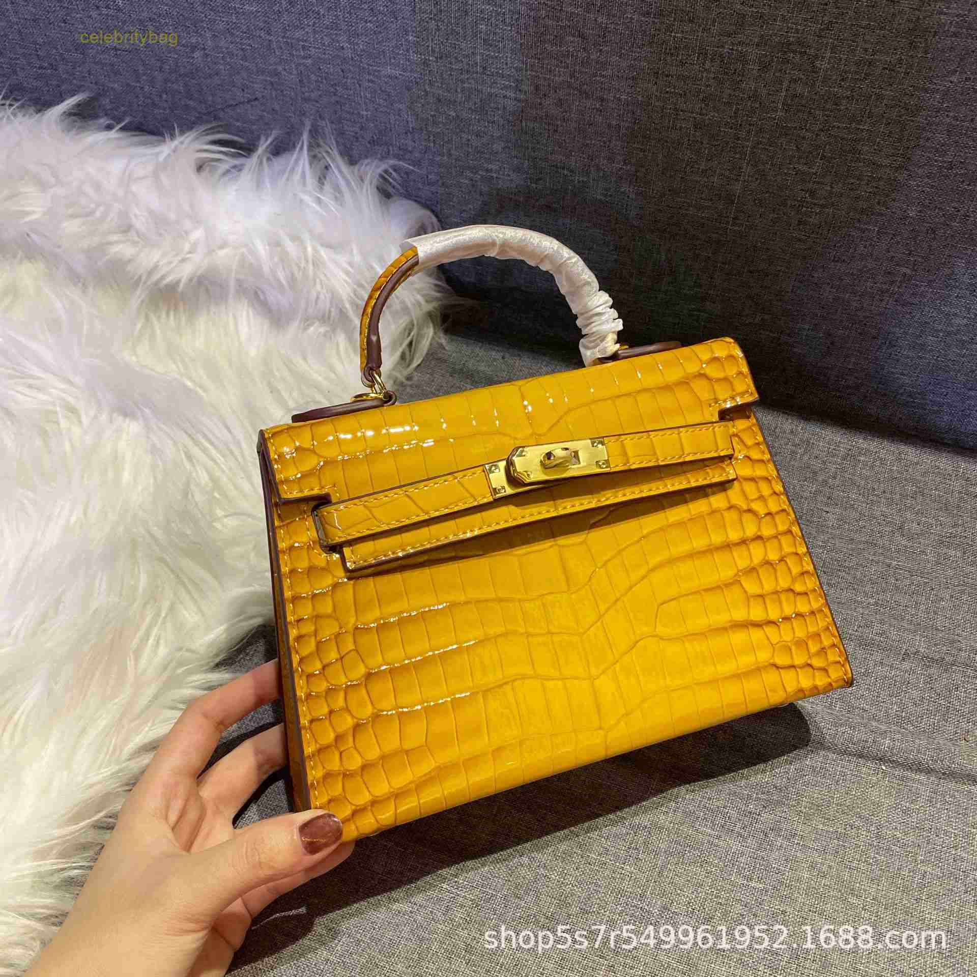 

Designer Kellies Handbags Hemres color gradient Stone grain crocodile highglossp atentl eatherK ailib agf emalec owf actorys aless ingleshoulderme ssengerha slo, Ice plum powder