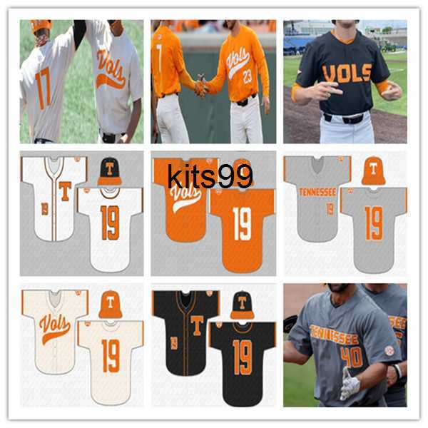 

Custom Tennessee Volunteers Vols College Baseball Jersey Mark McLaughlin Zander Sechrist Drew Gilbert Christian Moore Cortland Lawson Lipscomb Christian Scott, Grey 1