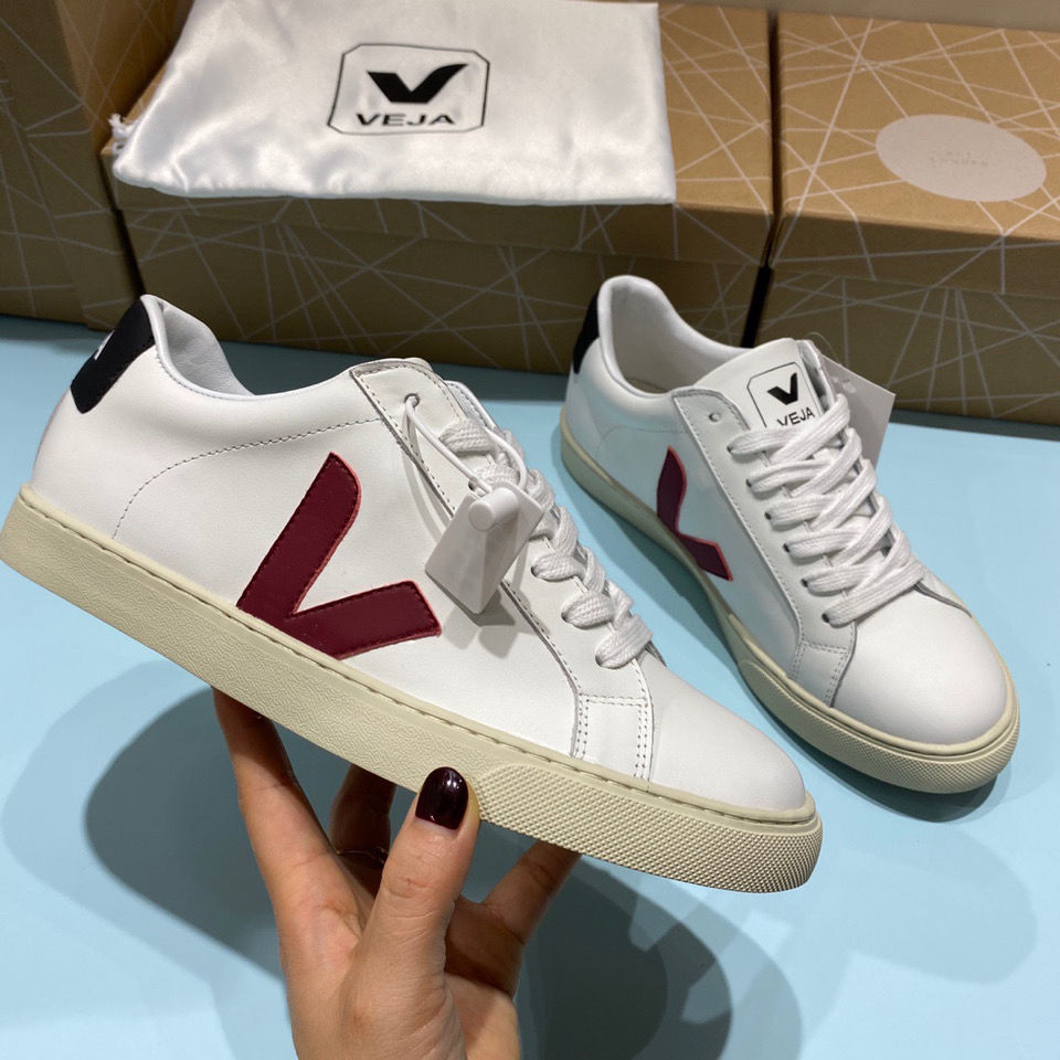 

top quality Casual Shoes Veja 10 chromefree designer casual shoes stitching V lowcut sneakers classic Campo white unisex fashion couple vegetarian size 3545 with bo, Blue