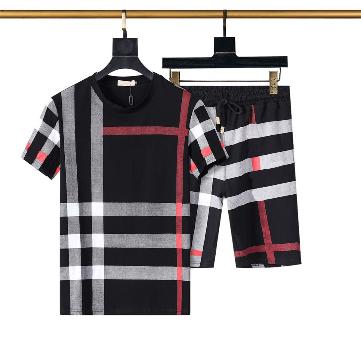 

2023 Men's Outfits new pattern Designers Tracksuits Summer Suits T Shirt Seaside Holiday Shirts Shorts Sets D7MM