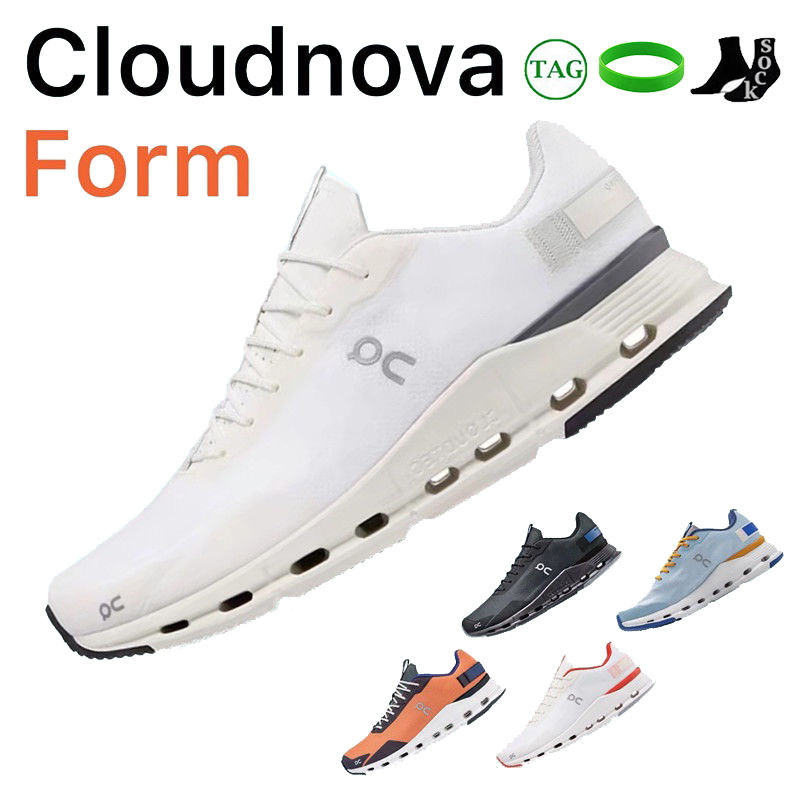 

On Cloud Cloudnova Form Running Shoes Men Women Designer Cushion Sneakers White Eclipse Terracotta Forest Black Twilight Arctic Alloy Mens Womens Fashion Trainers, No.5 arctic alloy