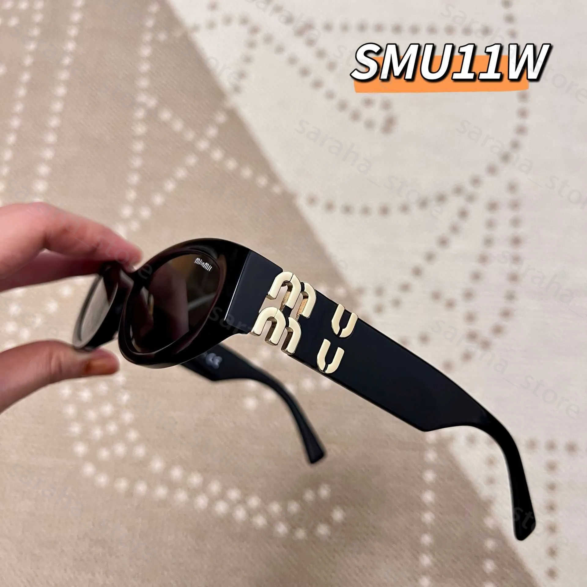 

Sunglasses Frames Miu 23 new high version cat's eye advanced sense glasses women's sunglasses net red same model J230408