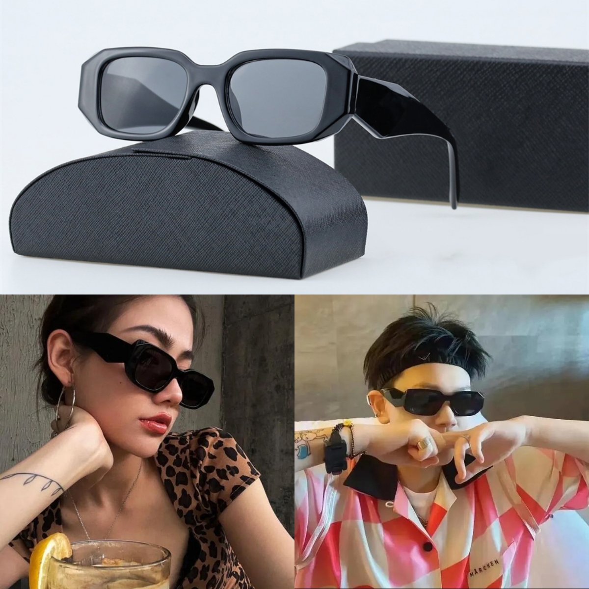 

Designer Sunglasses Men's and Women's Sunglasses 7 Colors Optional Unisex Brand Classic Glasses Polarized UV400 with Box